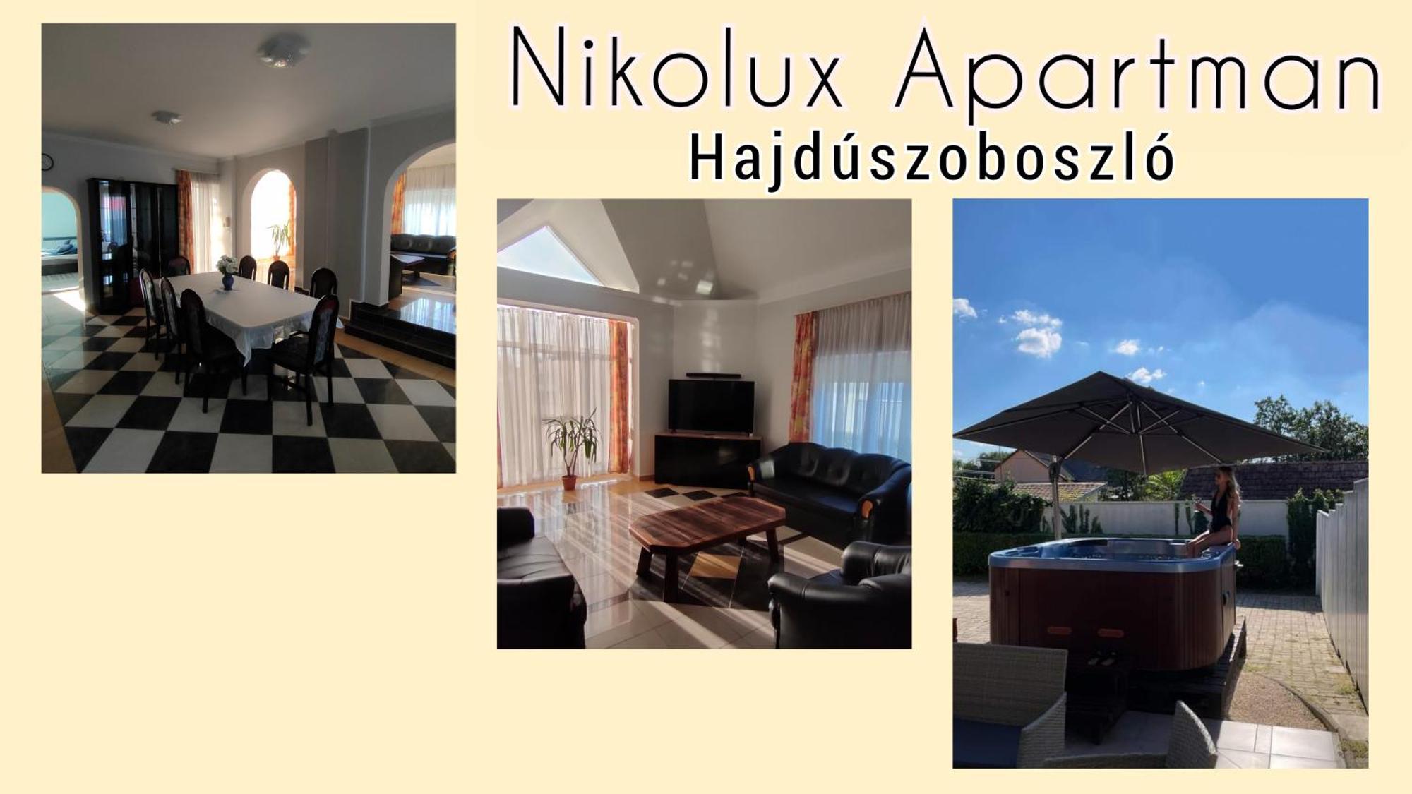 Nikolux Apartman Hajdúszoboszló Dış mekan fotoğraf