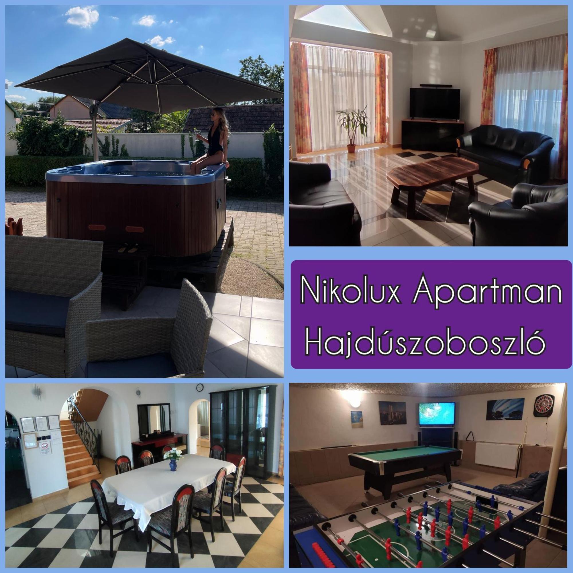 Nikolux Apartman Hajdúszoboszló Dış mekan fotoğraf